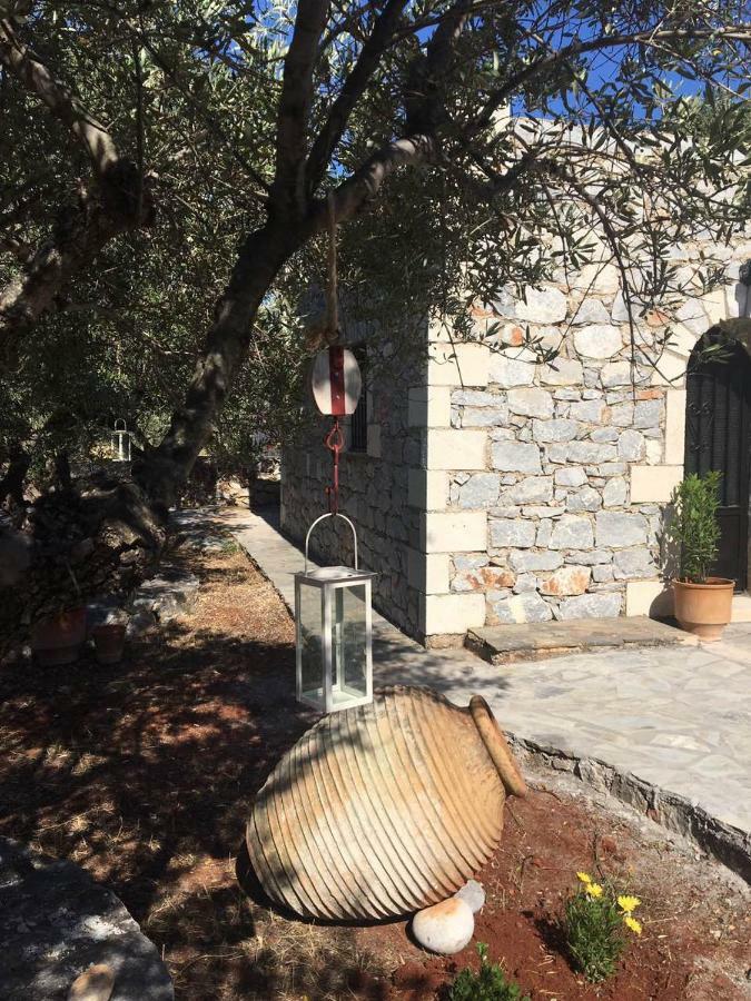Charouda Stone Tower Daire Pírgos Dhiroú Dış mekan fotoğraf